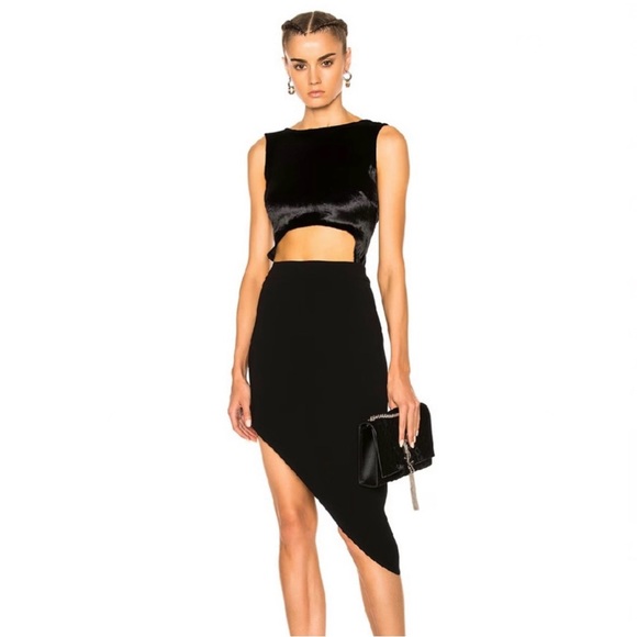 NEW BAJA EAST REVOLVE BLACK CUTOUT DRESS